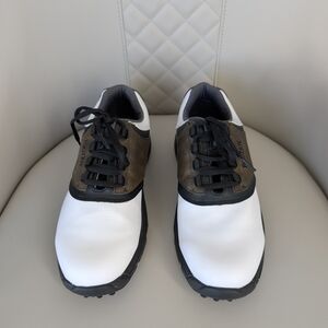 FootJoy White and Brown Athletic Shoes
